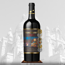 廠家批發法國原瓶原裝進口波爾多AOC城堡干紅葡萄酒赤霞珠紅酒