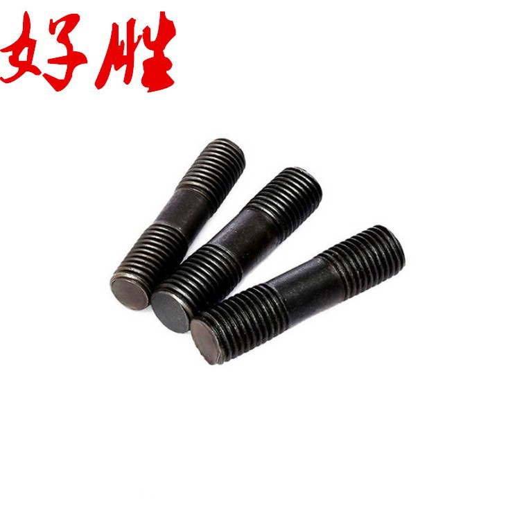 现货直销M22碳钢双头螺 双头螺丝螺栓 镀锌双头螺栓