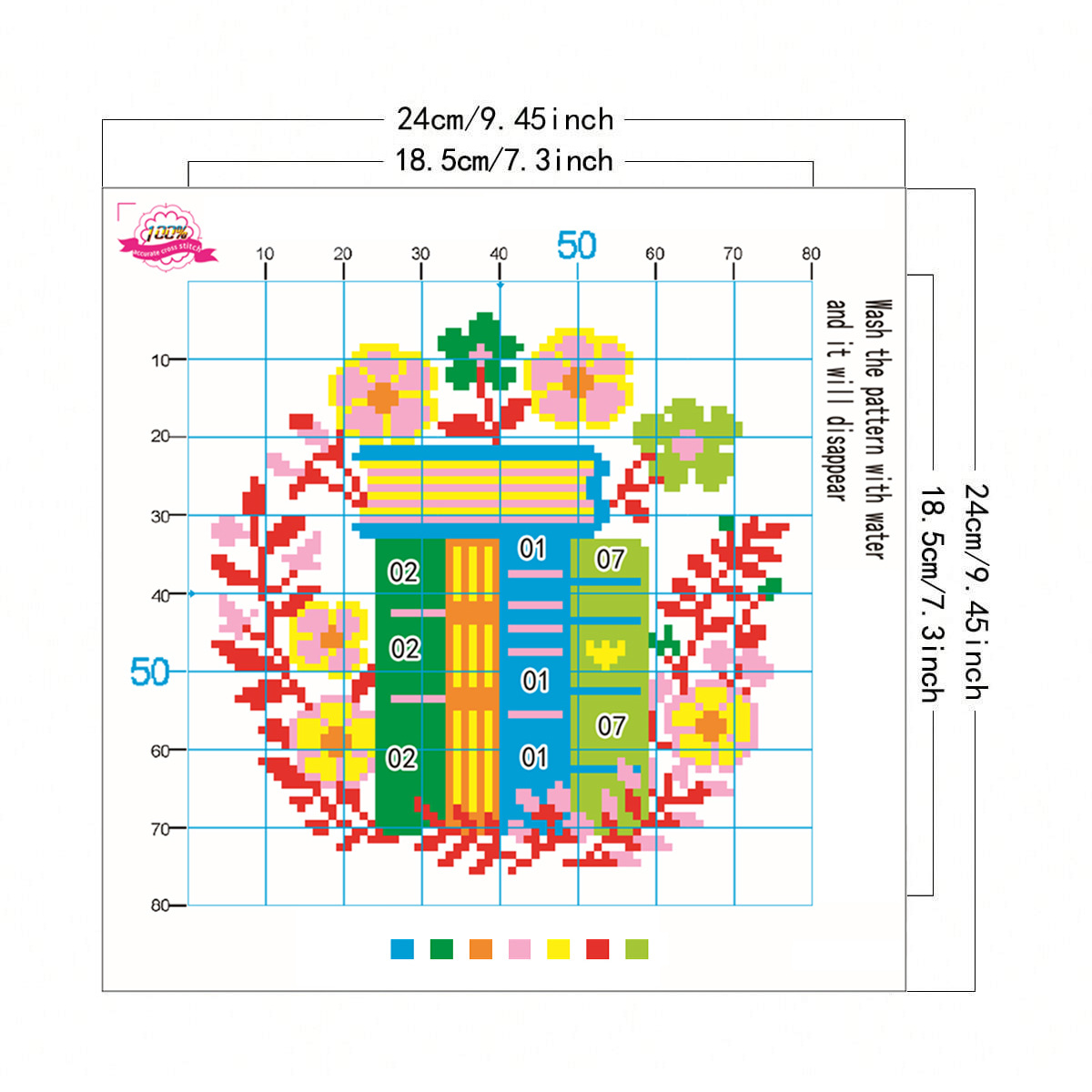 Punto de Cruz Decorativo Pequeño para Manualidades, Serie Literaria, Kits de Materiales para DIY en Casa, Venta al por Mayor Directa de Fabricante image 3