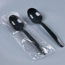 冰粉勺子一次性餐具加厚塑料独立包装粥勺外卖打包快餐汤勺亚马逊