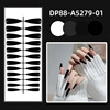 Nail stickers for nails, fake nails, manicure tools set for manicure, European style, ready-made product