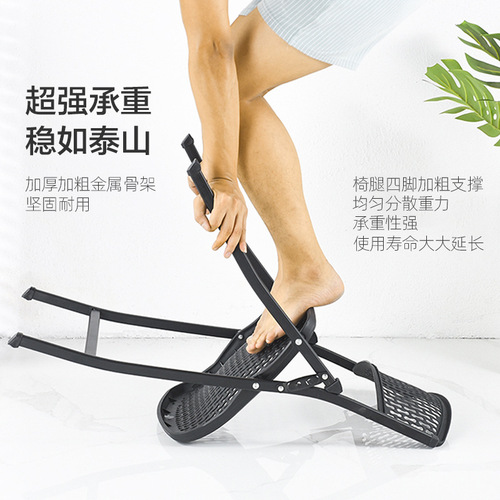 Commercial office training chair writing board foldable chair business exhibition learning reporter chair plastic hollow breathable