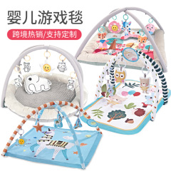 赤ちゃんのフィットネスのフレームの正方形のゲームパッドのおもちゃ0-18ヶ月の赤ちゃんの動物の円形の爬虫類のパッドは国境を越えてよく売れています。
