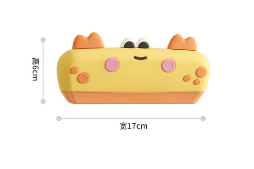 Children's harmonica cute cartoon version washable early education boys and girls children's mouth wind instrument learner blowing instrument toy 