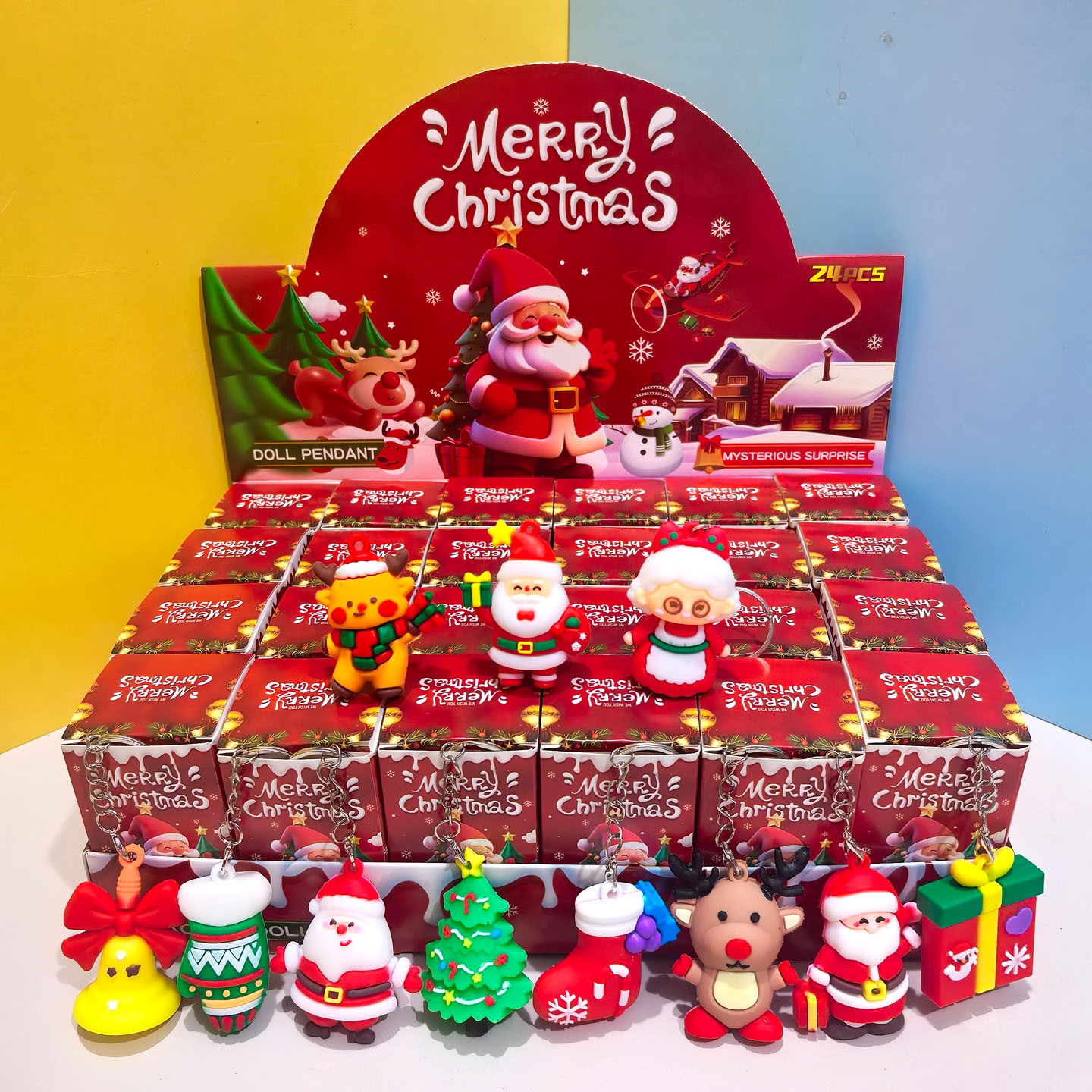 Large plush christmas ornament [priced individually]