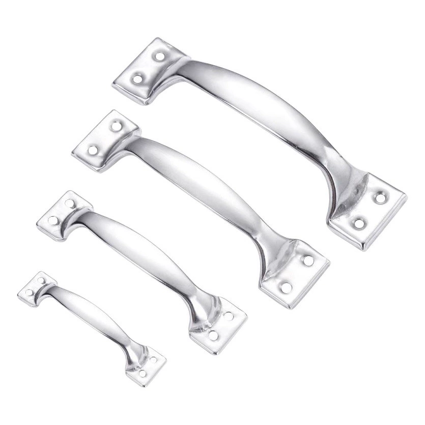 Нержавеющая сталь лук ручка багажный шкаф ящик деревянная дверь старомодная Обычная простая ручка полая дверная и оконная фурнитура