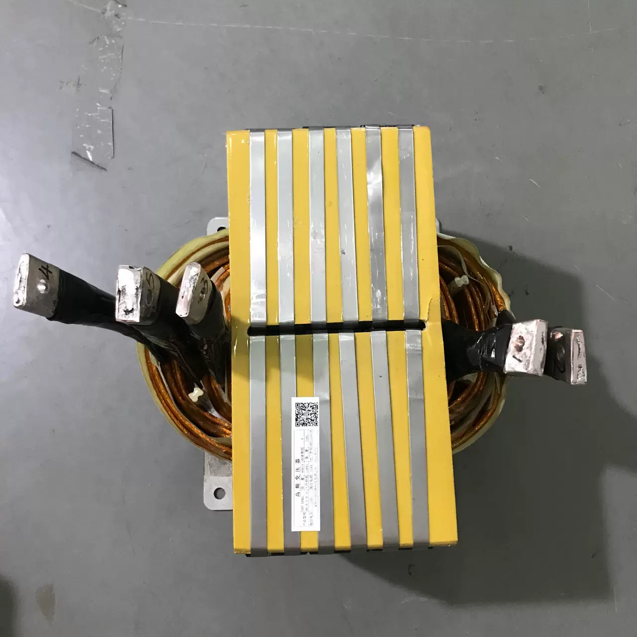 高频干式变压器容量90KVA工作频率13KHz铁氧体变压器可按需求做