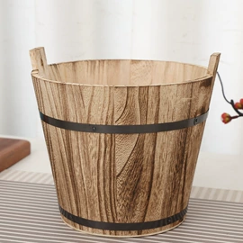 木质工艺品;木桶;收纳盒