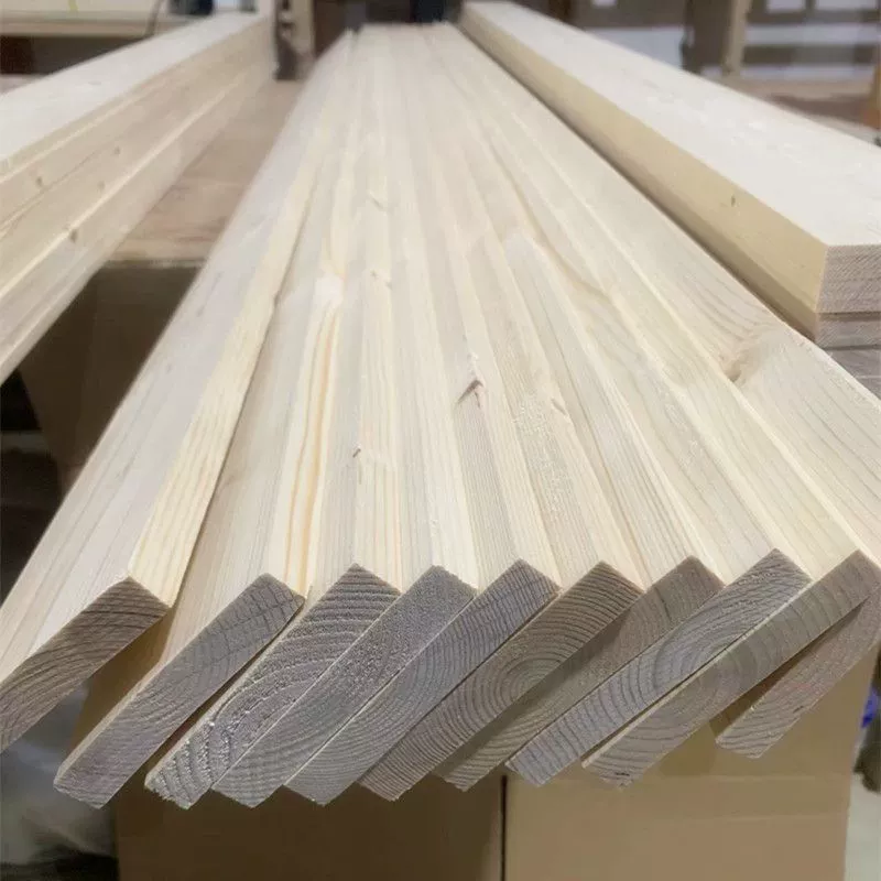 Доска из массива дерева, утолщенная кровать, прикроватная тумбочка, натуральный цвет, сосна, ручной работы, доска для детской гардеробной, полка, квадратная деревянная планка