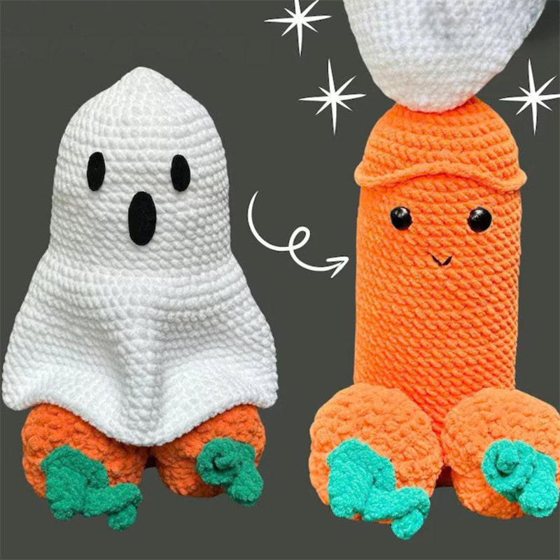Un conjunto de muñecos de calabaza fantasma (20*13cm)