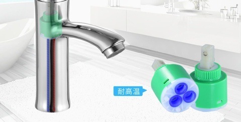 Washbasin faucet, all-copper hot and cold switch, washbasin, ceramic basin, countertop basin, hot and cold pull, bathroom faucet undefined