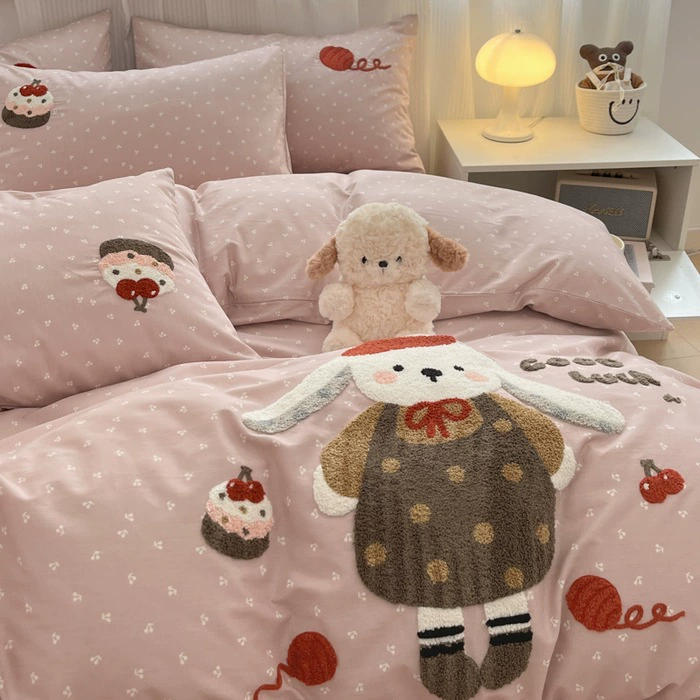 2025 новые хлопковые полотенца вышивка из четырех частей