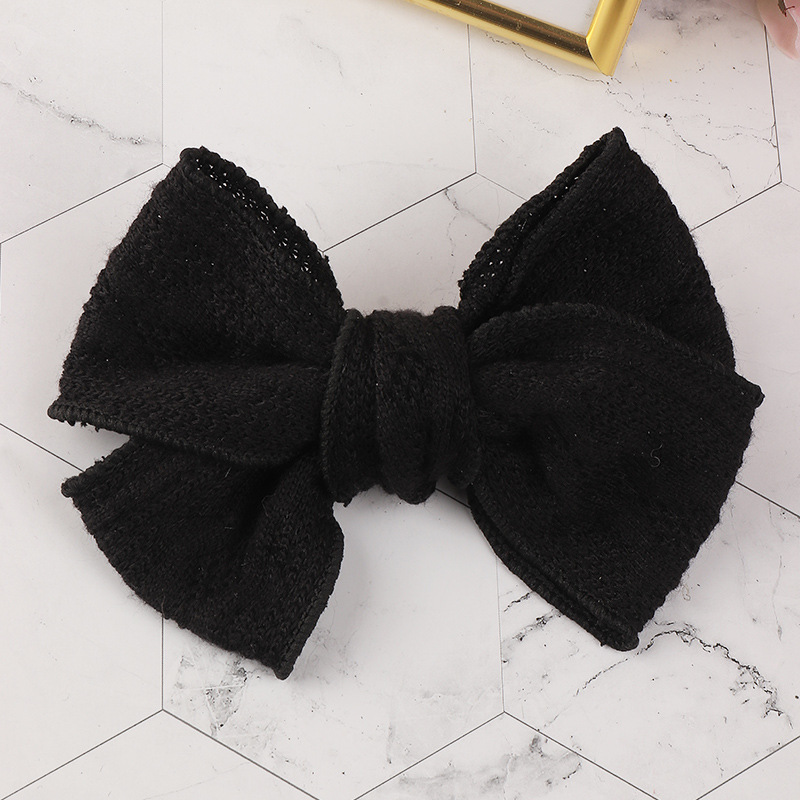 Wool Big Bow Hairpin display picture 5