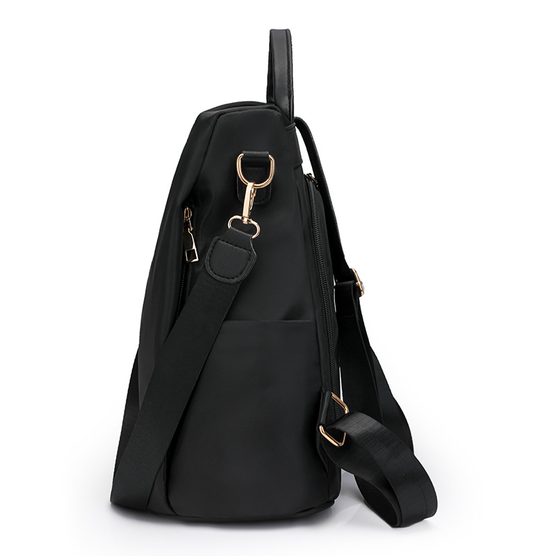 Bolsos para mujer 2024 nueva moda bordada para mujer mochila antirrobo casual de nailon salvaje mochila ligera para exteriores