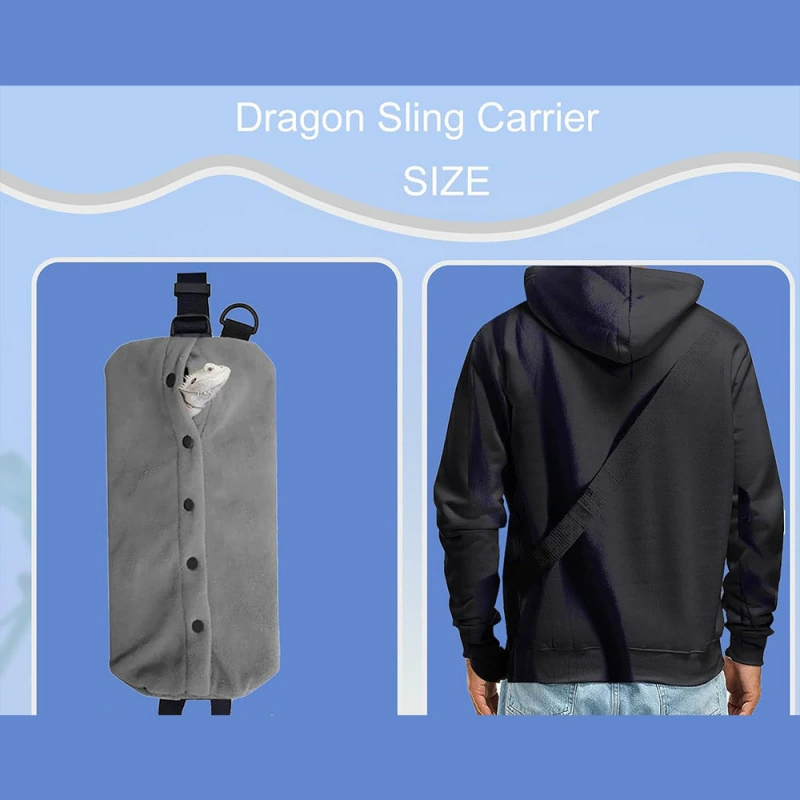 Сумка для переноски рептилий, хамелеонов, ящериц, шиншилл и морских свинок для прогулок и путешествий