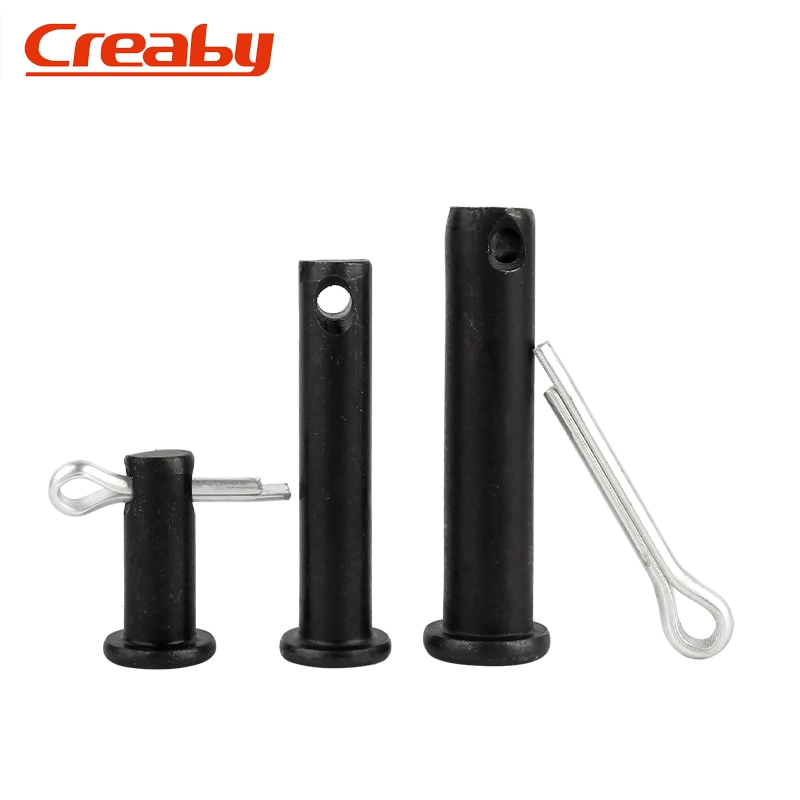 GB882 железный черненый штифт с отверстием, штифт с плоской головкой, дюбель, цилиндрический позиционирующий штифт M4M5M6M8M10M12M30.