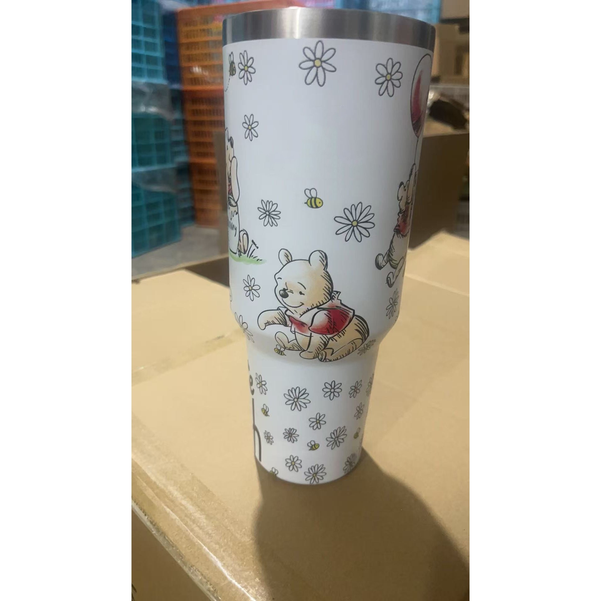Al por mayor Stanley Stanley 304 acero inoxidable dibujos animados para automóviles Taza de aislamiento de hielo Taza de automóvil Taza de aislamiento de calor