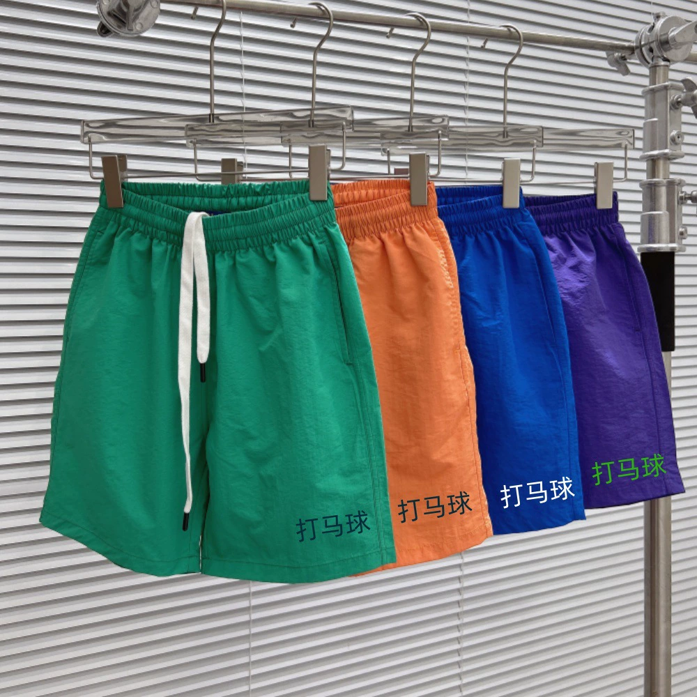 Летние прямые повседневные пляжные штаны для мужчин и женщин