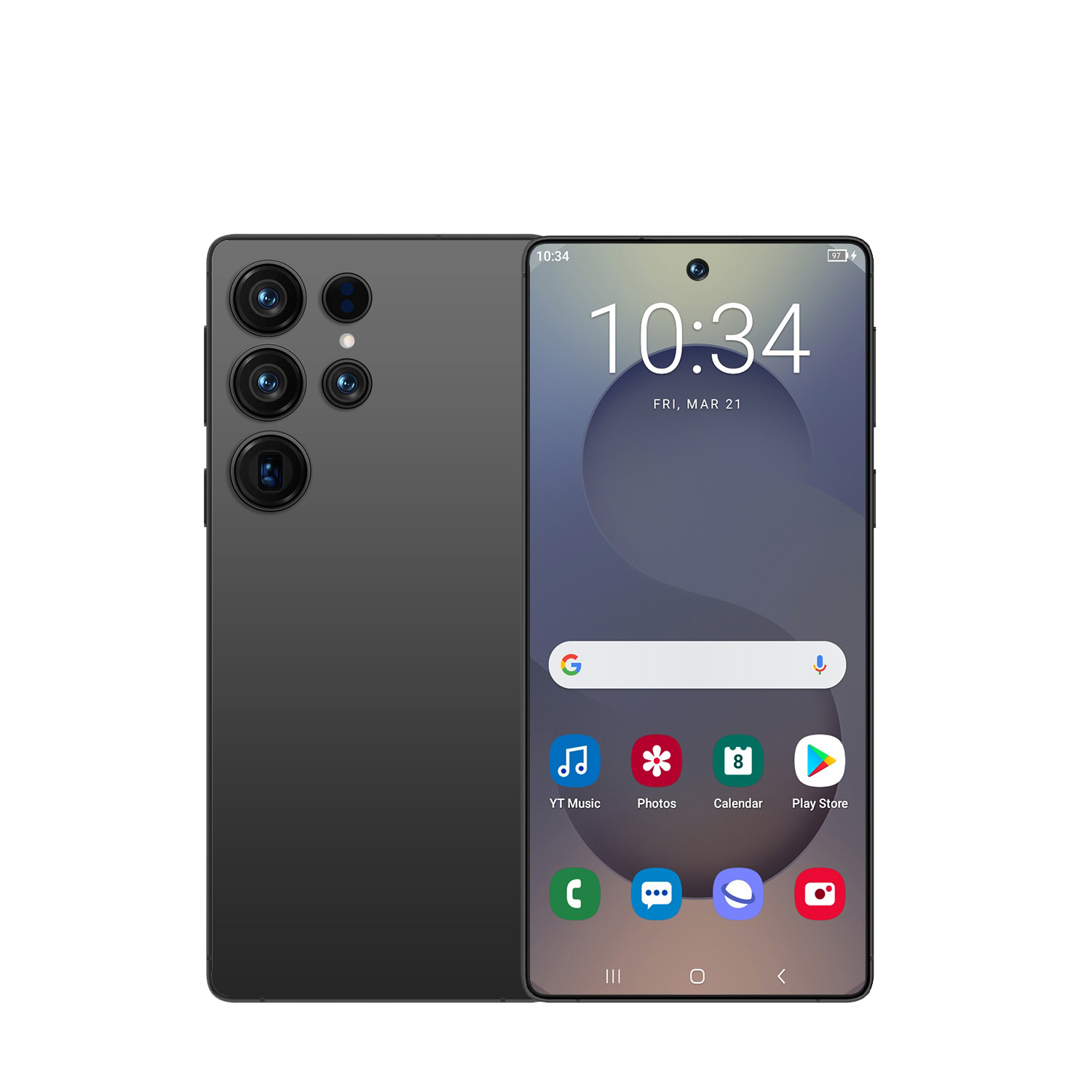 Teléfono móvil transfronterizo S25 Ultra Smartphone 4 + 64GB Pluma incorporada 6.8 pulgadas Teléfono móvil nuevo sin abrir