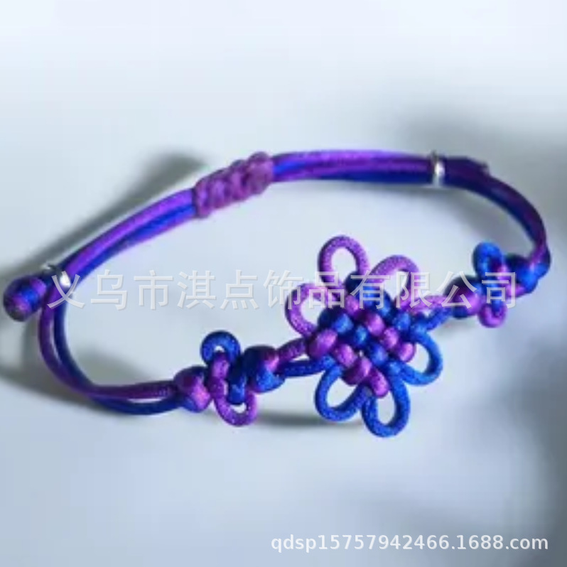 kopo猎魔女团Rumi中国结元素国风情侣手绳恶魔的猎人音乐节手链|undefined