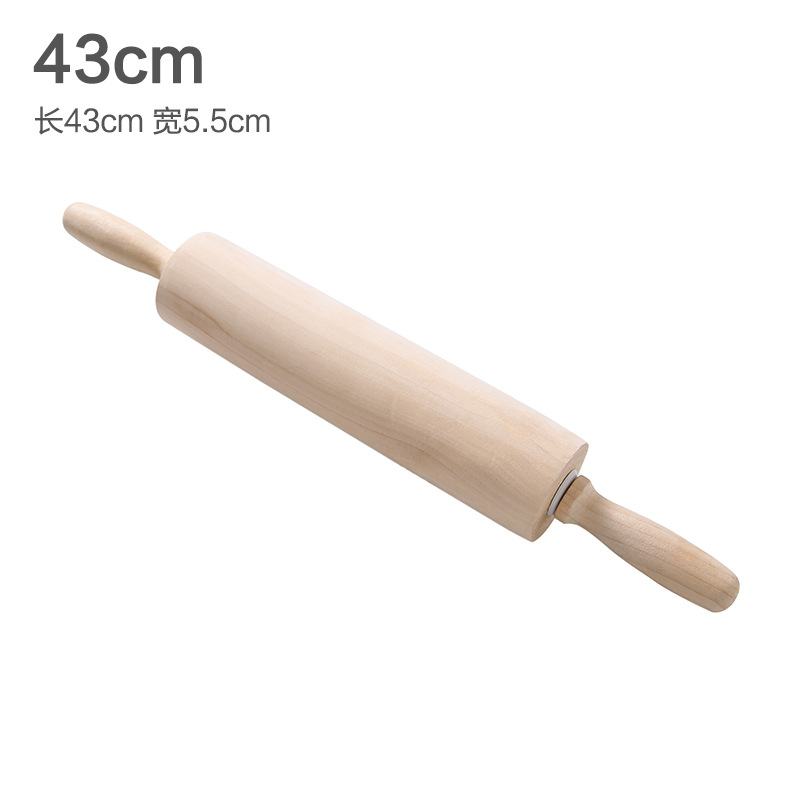 Herramienta de horneado doméstica de madera sólida de tamaño pequeño de madera de hayaja para prensar la superficie de la piel de la cabra