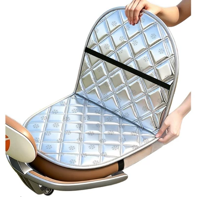 Electric car cushion Anti-Slip, Battery Motorcycle Seat Cover, Sun