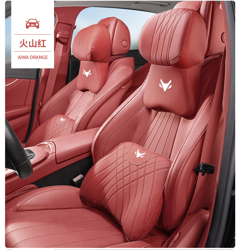 Extreme Fox Alpha S5/T5 Koala S5 V9 Beta S3/T1/T6/T Car Headrest Neck Pillow Lumbar Support
