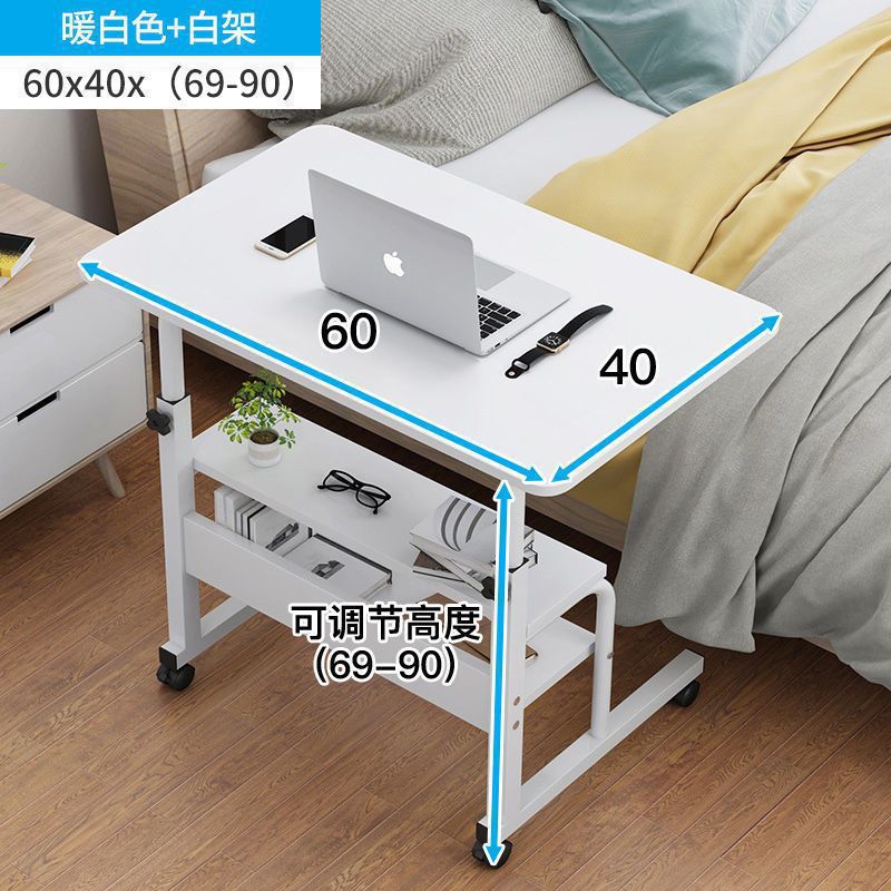 B형 2층수납-60x40-따뜻한 흰색