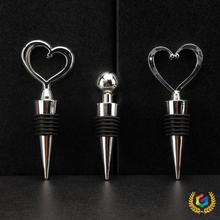✅红酒瓶塞实用ABS新款密封保鲜圆头塞子创意心形欧美促销礼品跨