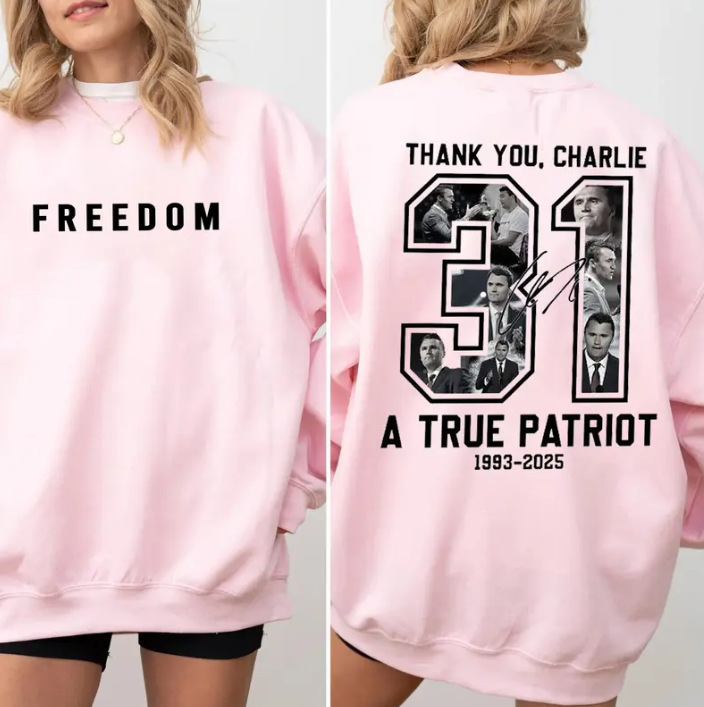 【跨境欧码】[Made in USA] Freedom Charlie Kirk Sweatshirt|undefined