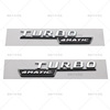 Turbo amg 4MATIC+labeling is suitable for Mercedes-Benz 17-21 leaf board car labels