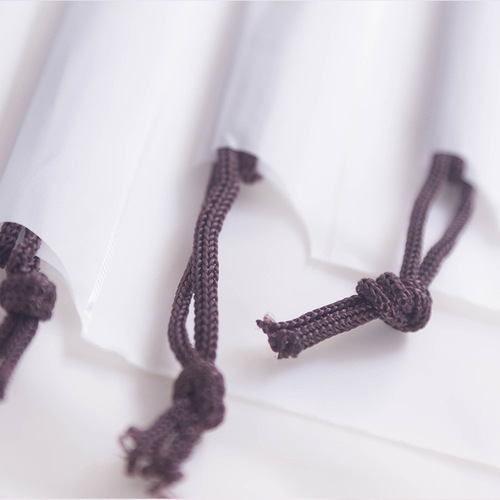 Small fresh transparent drawstring pocket travel storage bag waterproof travel clothes storage bag organizing and packaging bag