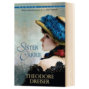 English original novel Sister Carrie Sister Carrie classic world famous English version imported book