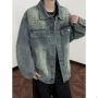 宽松春秋水洗美式夹克