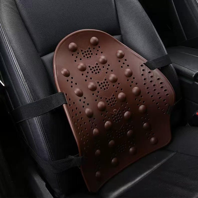 Car Lumbar Support Hy Cushion Car Summer Office Lumbar Support Ergonomic Lumbar Cushion Waist Protection Decompression Waist Cross-Border Hot Sale