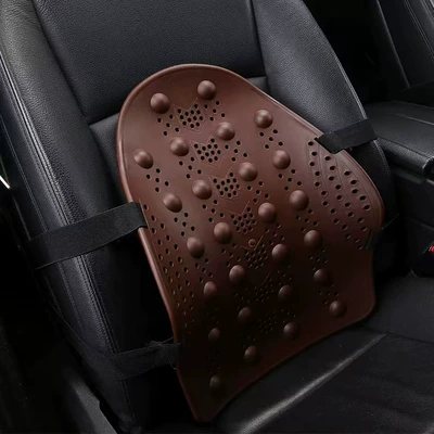Car Lumbar Support Hy Cushion: Waist support - enhanced-version-of-coffee-color-1-pack