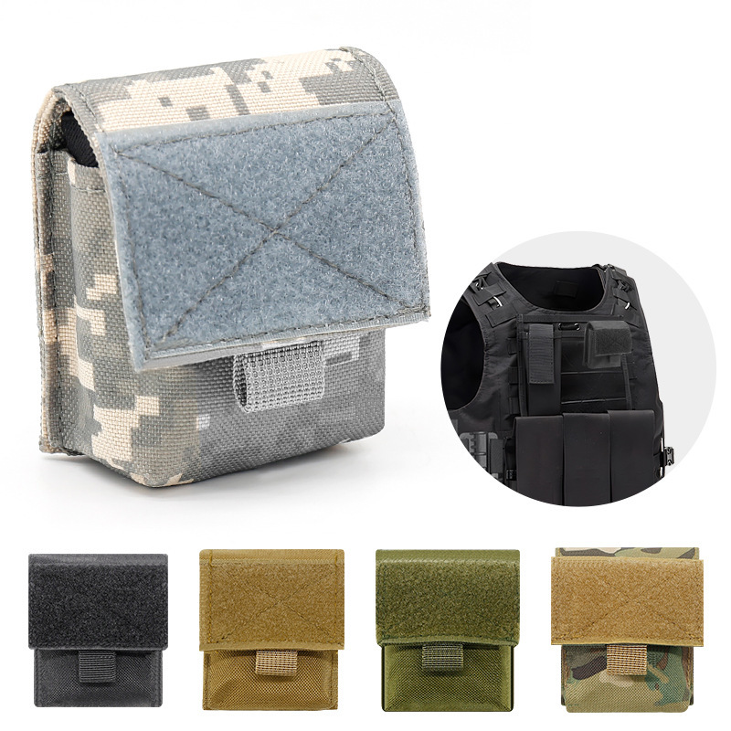 Amazon popular cigarette case bag EDC certificate small kit change 20 cigarette case business card holder tactical storage bag