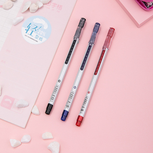 Geti Stationery A426 Medium Ballpoint Pen 0.5mm Full Needle Pen Business Office Signature Pen Student Stationery Wholesale