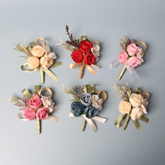 オリジナルの欧米式結婚式の花嫁新郎の花嫁の両親の胸の花の手首の花の結婚装飾用品の卸売り