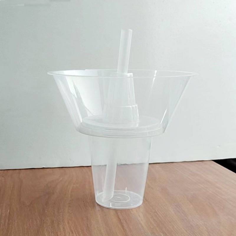 Taza de humo de celebridades de Internet, bolsa de freír con el pulgar, taza de coke, taza de olla caliente gruesa para caminar, bebida fría, taza de frutas, tazón, taza de Maocai