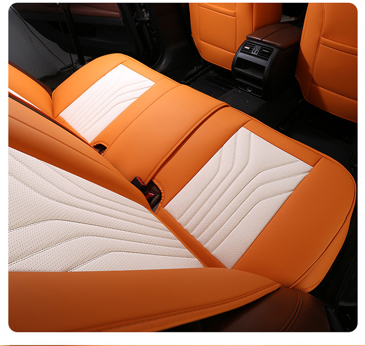 Siam Sports Seat Car Cushion Wear-resistant Leather Fully Surrounded Four Seasons General Car Seat Cover Seat Cover