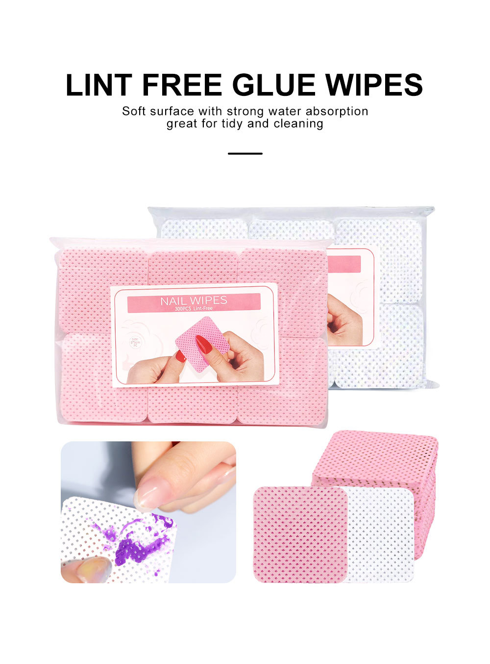 132g Weight Cotton for nail removing Nail Supplies One Pack Quantity Gel Material Solid Color Pattern Simple Style, Classic Style Style Simple Style Classic Style Solid Color Gel Cotton For Nail Removing One Pack 无