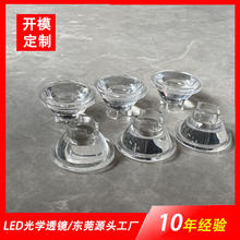 直径22MM 1W/3W 仿流明透镜LED聚光透镜自行车灯透镜美容仪透镜