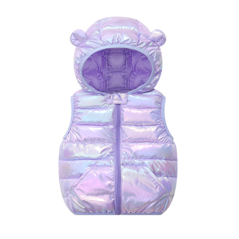 Abrigo acolchado ultraligero para niños, ropa infantil 2025, chaleco y chaqueta unisex