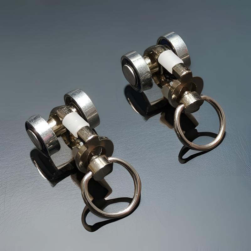 【Bearing Wheel】Curtain Track Wheel, Curtain Roller, Roller for Straight Track, Guide Rail Roller, Metal Alloy Wheel