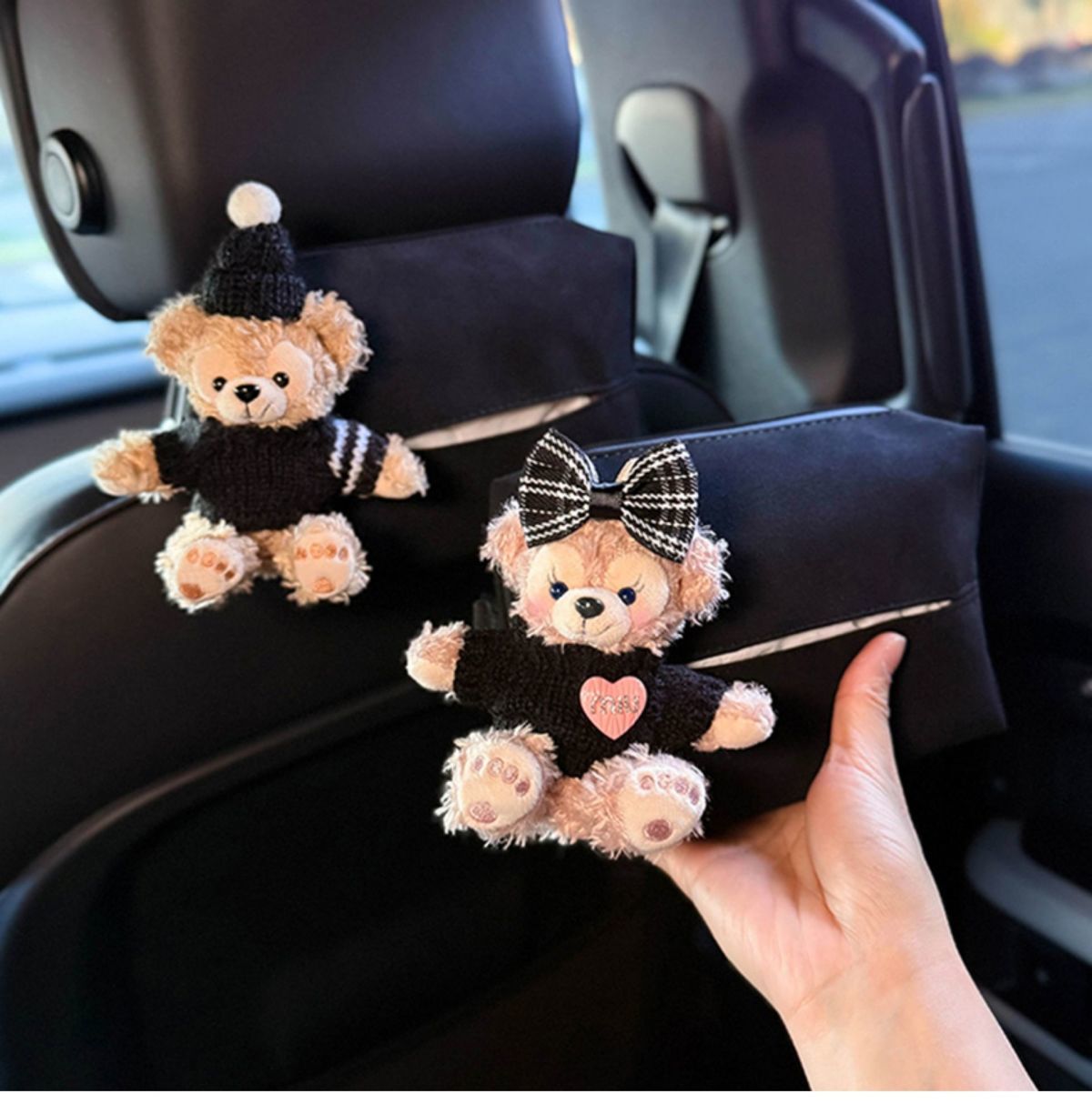 Shirley Mei Car Tissue Box Tissue Box 2025 New Car Rear Headrest Hanging High-End Hanging Bag for Women