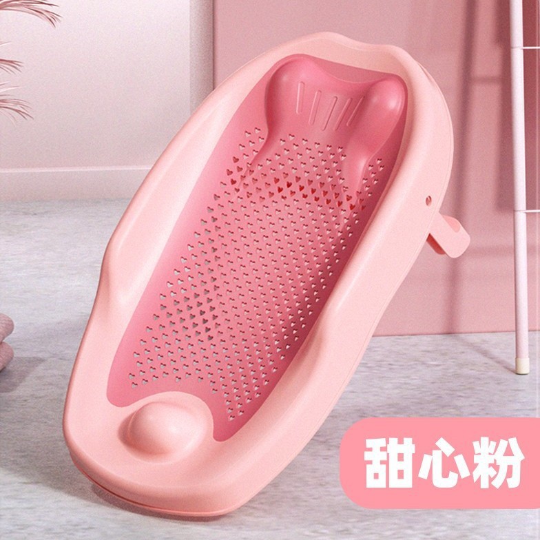 Estante de baño para niños Red de baño de bebé estera de baño bolsillo neto cama de baño recién nacido Baño de bebé plegable cama de baño Baño estante de baño al por mayor