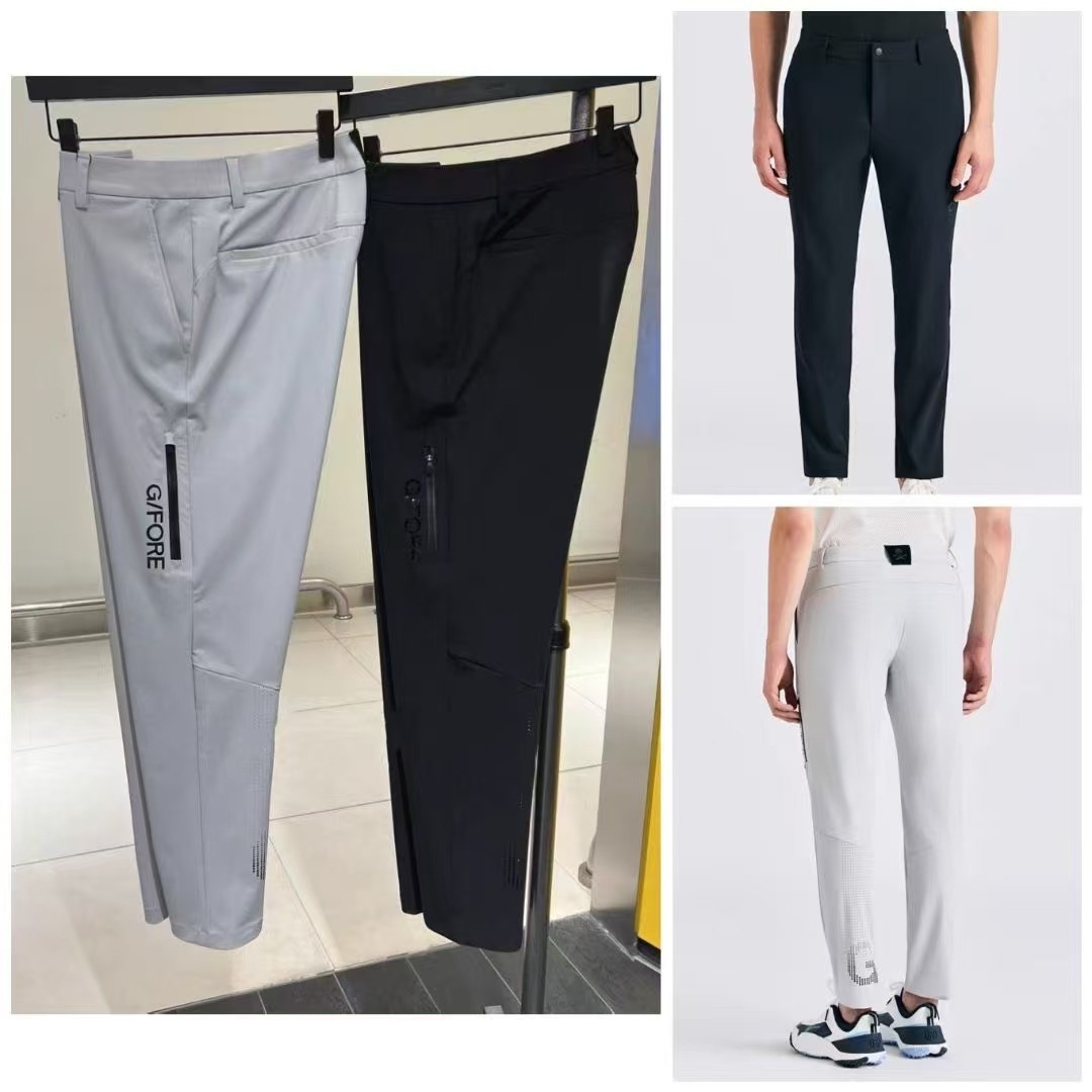 25 Summer Golf Clothing Men's Pants Thin Cold Feeling Breathable Casual Sports Pants