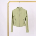 Mysterious green short jacket