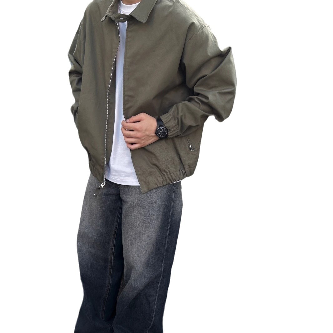 Nouvelle veste veste pour homme, vêtements de travail printemps et automne, marque tendance, haut pilote haut de gamme et décontracté_voghion.com